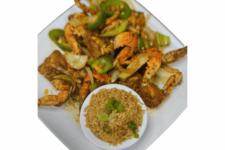 Salt and Pepper Fried Crab