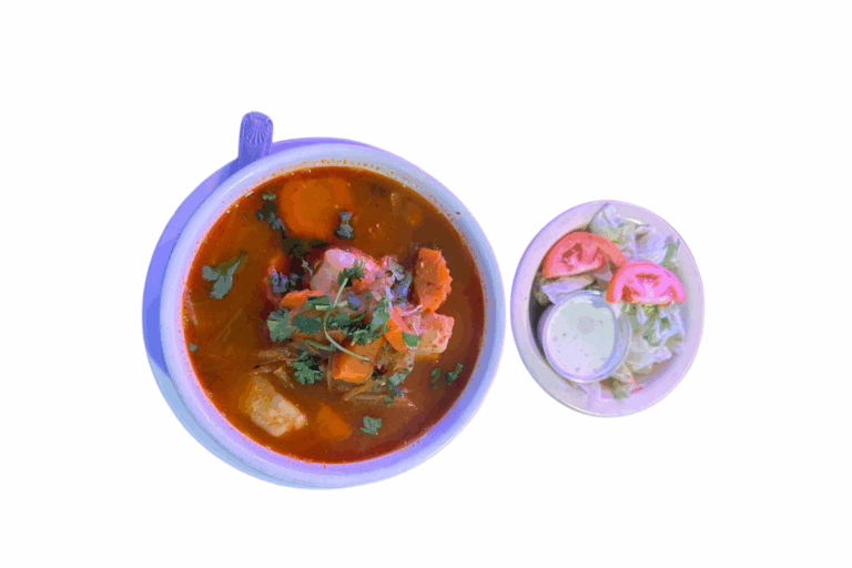 Mexican seafood soup