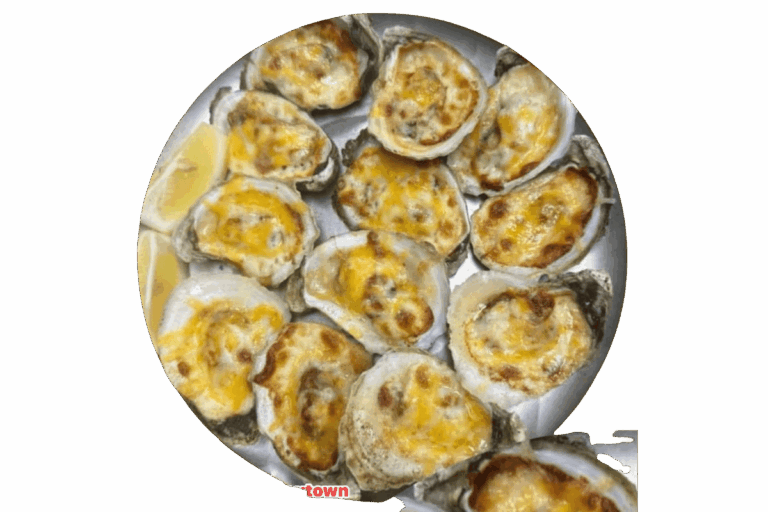 Baked Oysters with Cheese