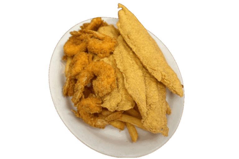 Fried Fish Fillet and Shrimp Combo